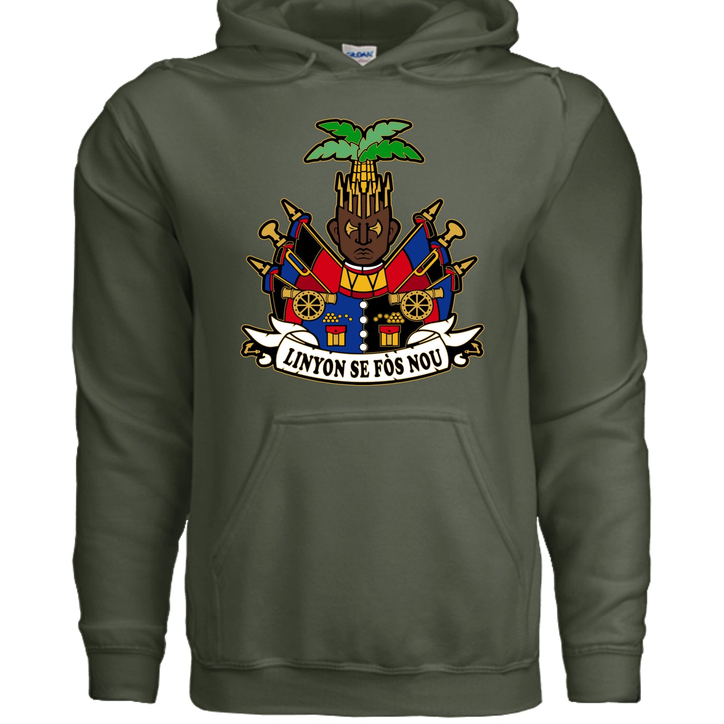 MILITARY GREEN - SF500 - FRONT
